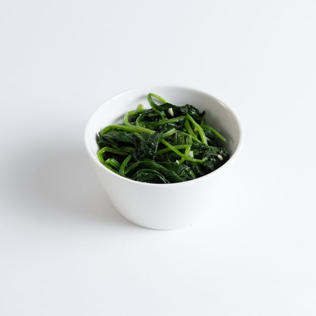 Side spinach.