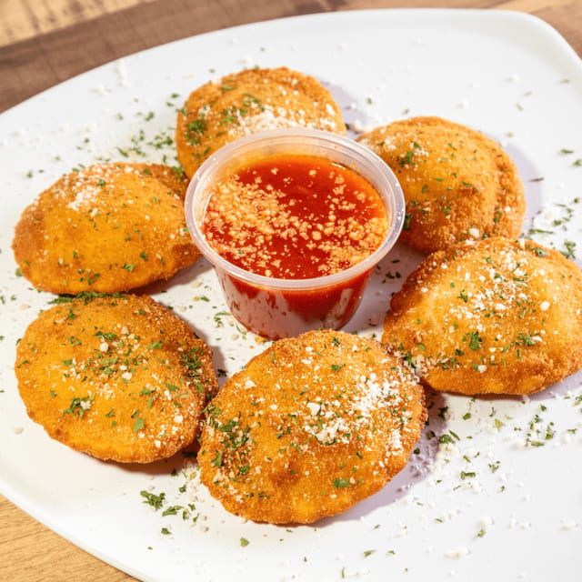 Fried Cheese Ravioli.