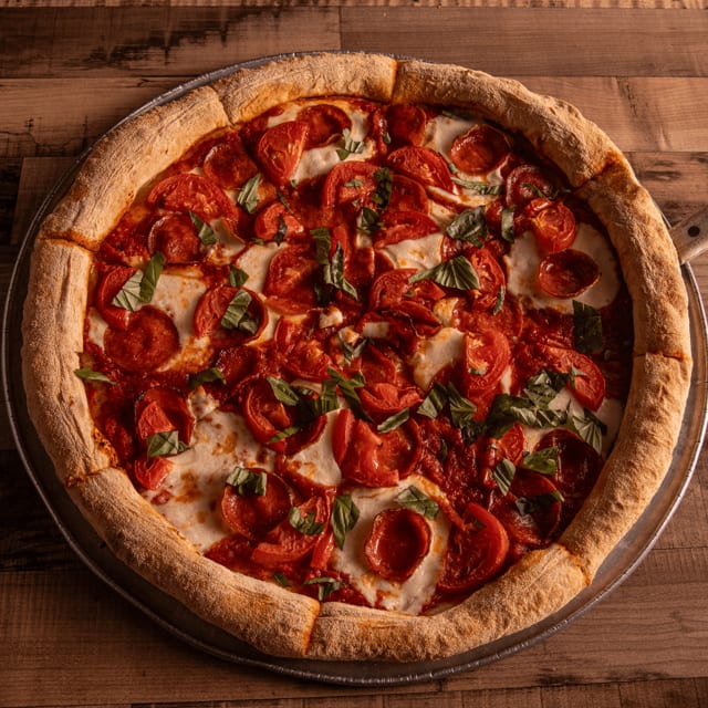 Margheroni pizza.