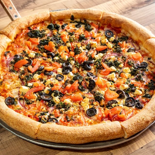 Greek pizza.