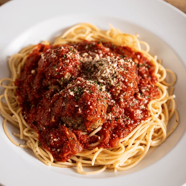 Meatball lunch.