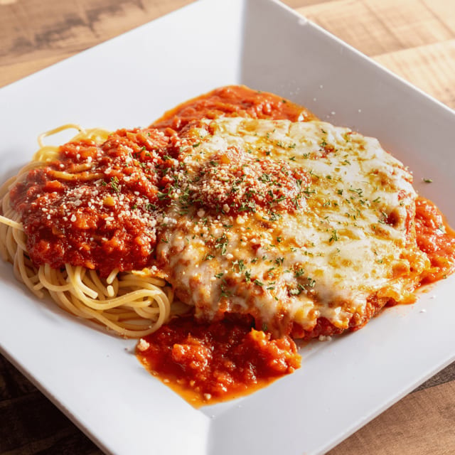 Chicken Parmigiana.