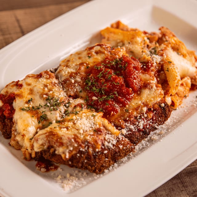 Chicken Parmigiana Lunch.