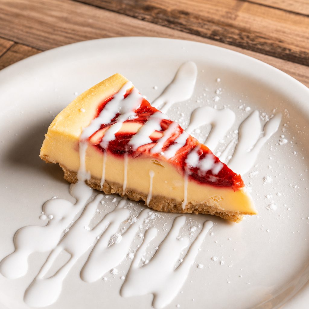 Strawberry Cheesecake.