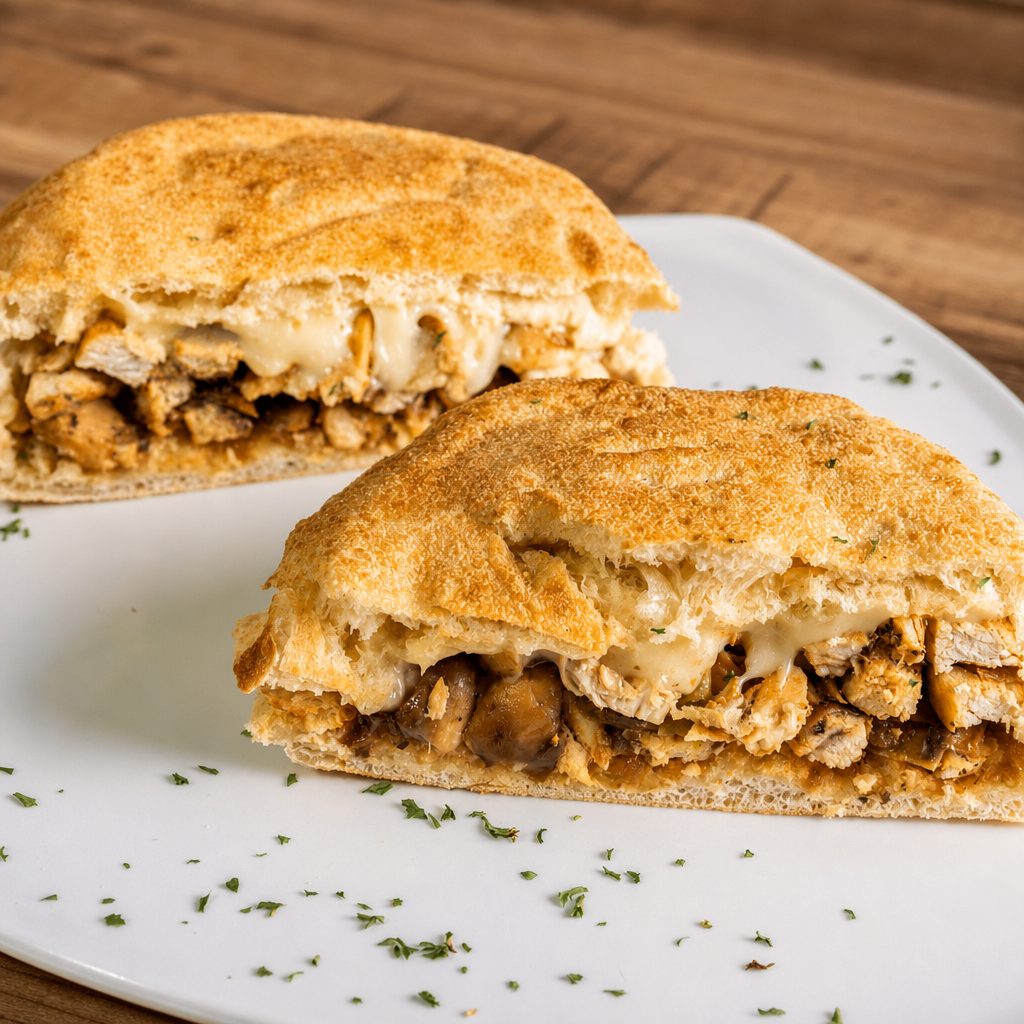 Chicken Philly Sandwich.
