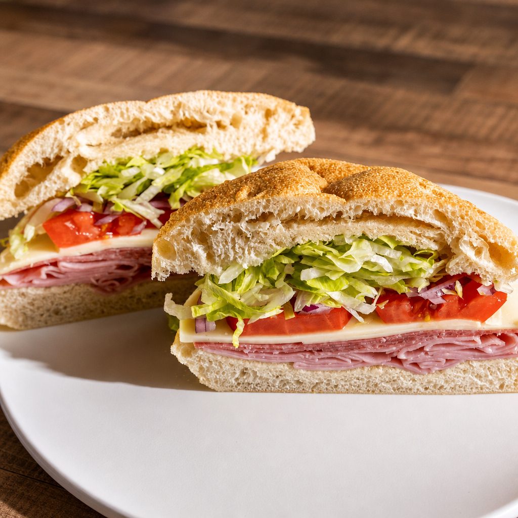 Spicy Italian Sandwich.