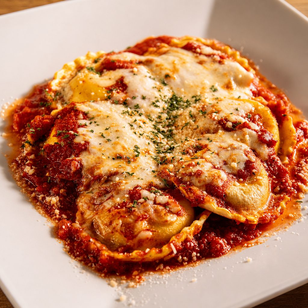 Baked Ravioli.