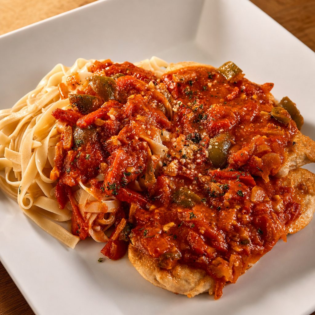 Chicken Cacciatore.