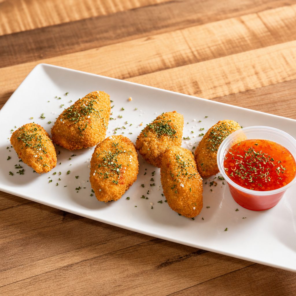 Jalapeno poppers.