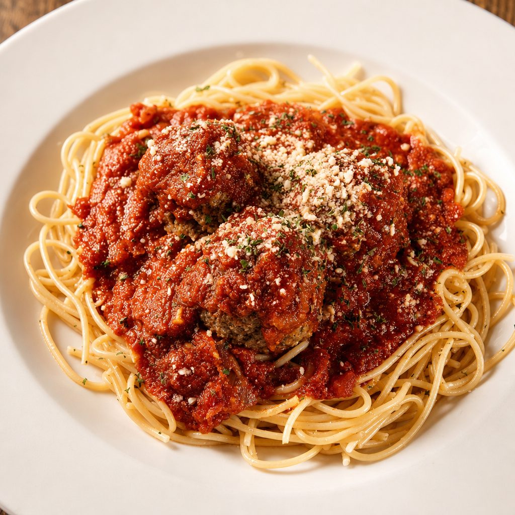 Meatball lunch.