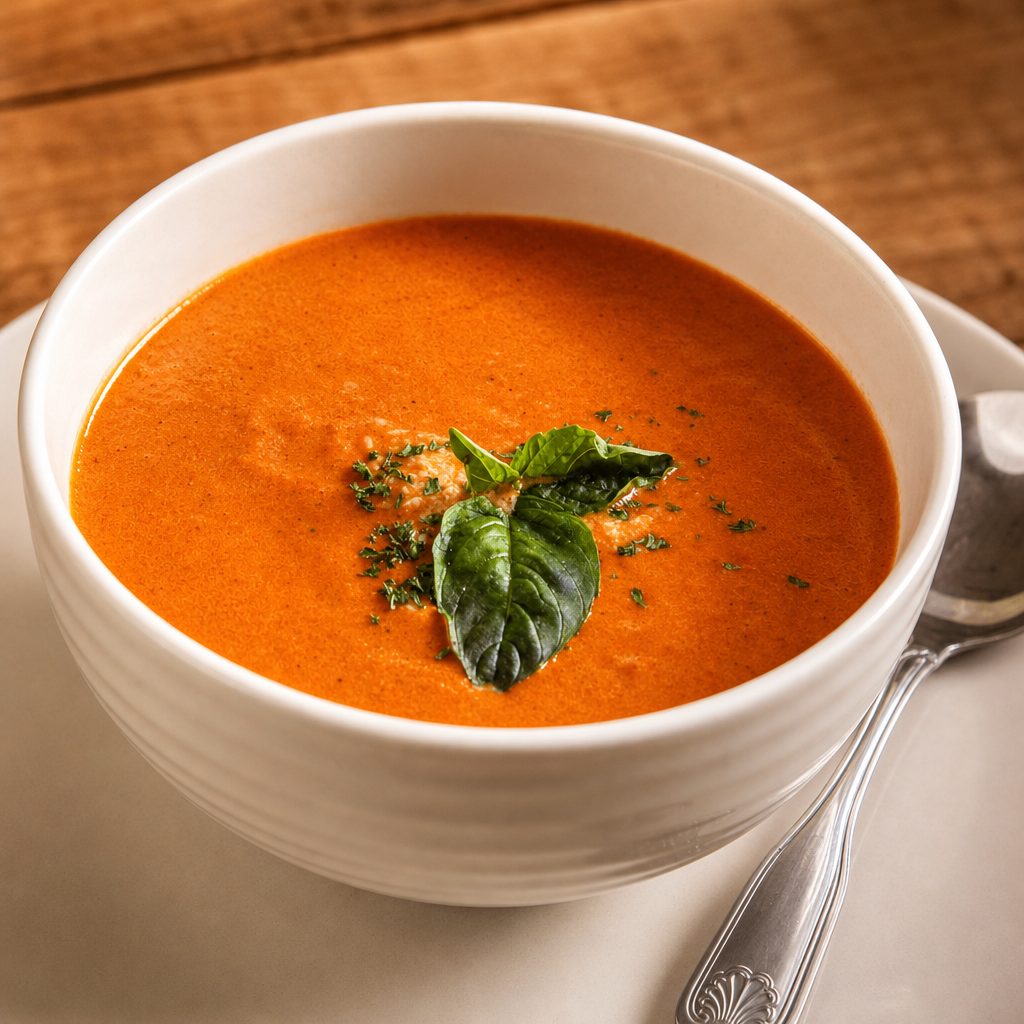 Tomato Basil Soup.