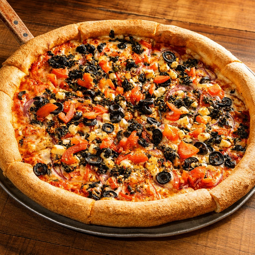 Greek pizza.