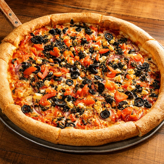 Greek pizza.