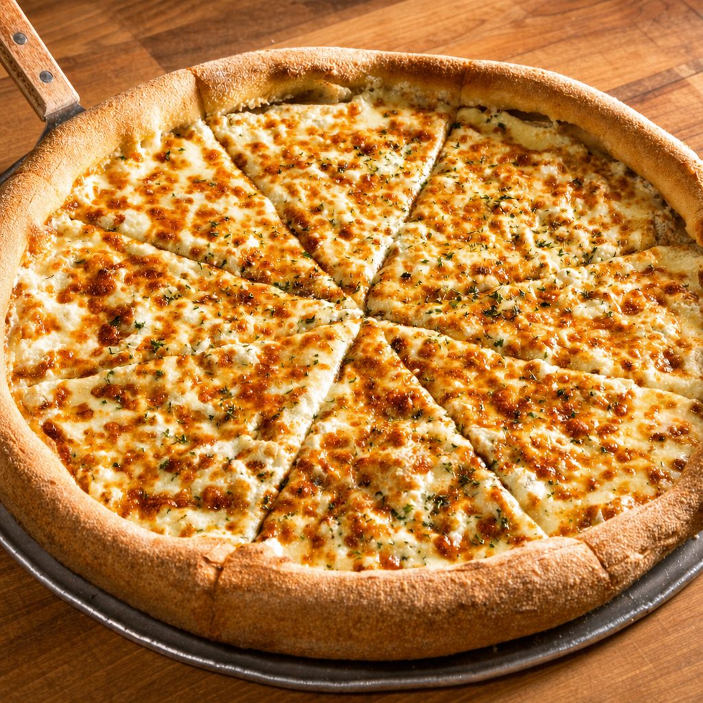 Quattro Formaggio Pizza.