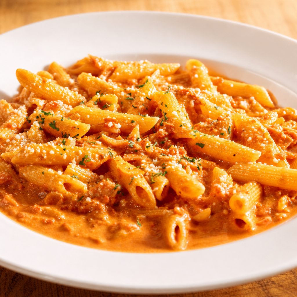 Penne alla Vodka.