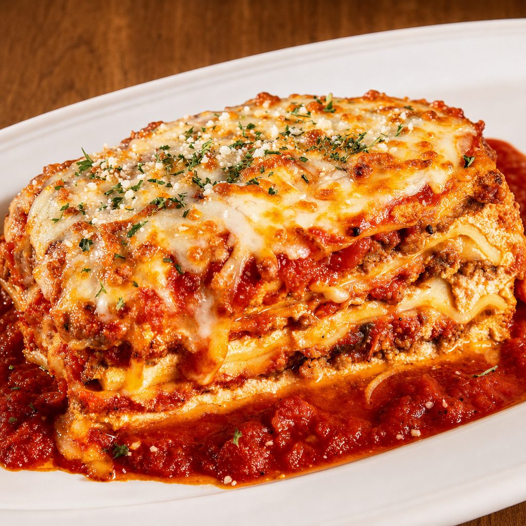 Baked Lasagna.