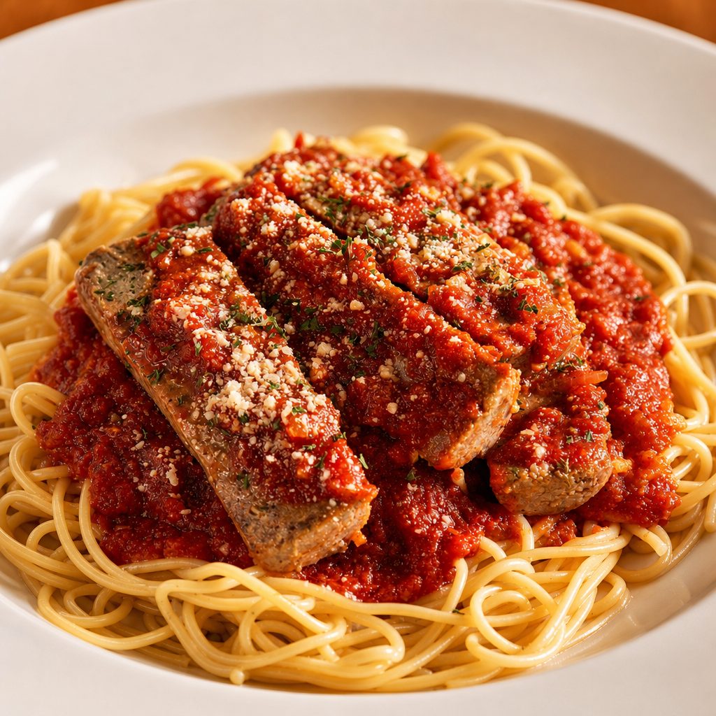 Sausage Pasta Dinner.