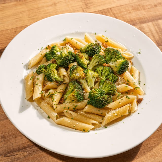 Broccoli, Garlic & Oil.