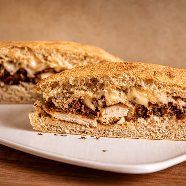 Chicken, Bacon & Ranch Sandwich.