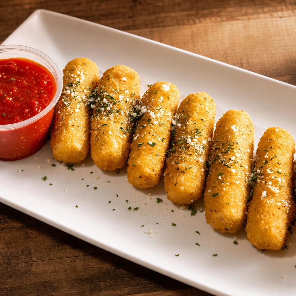 Mozzarella Sticks.
